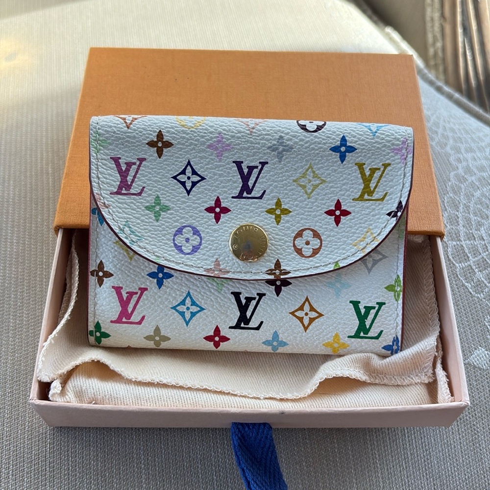 Louis Vuitton Murikami card case.